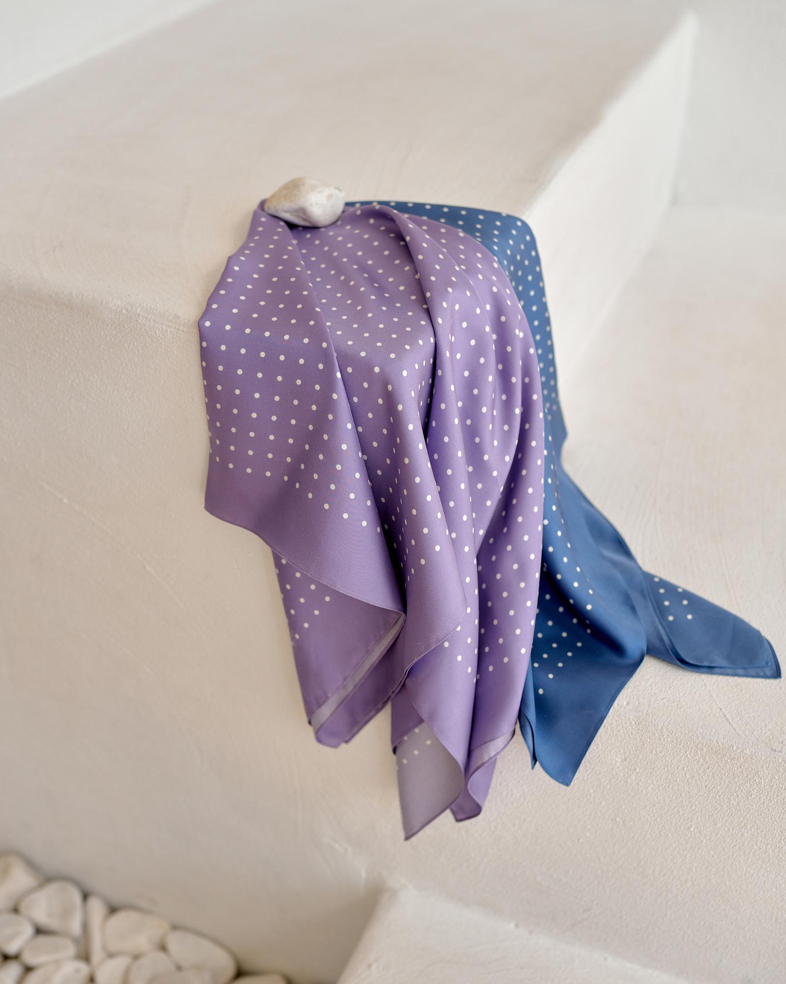 Платок Ralph Lauren в горошек