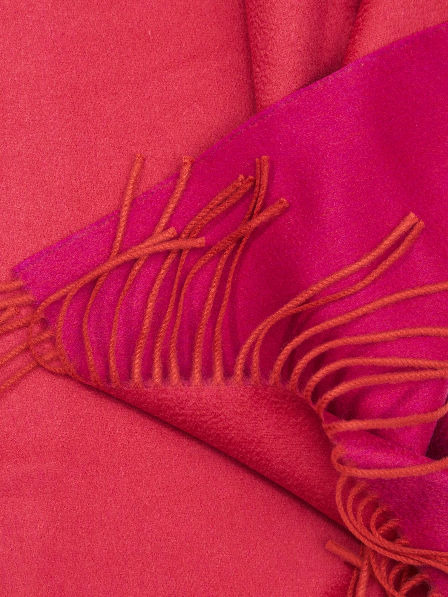 Шарф из кашемира двусторонний