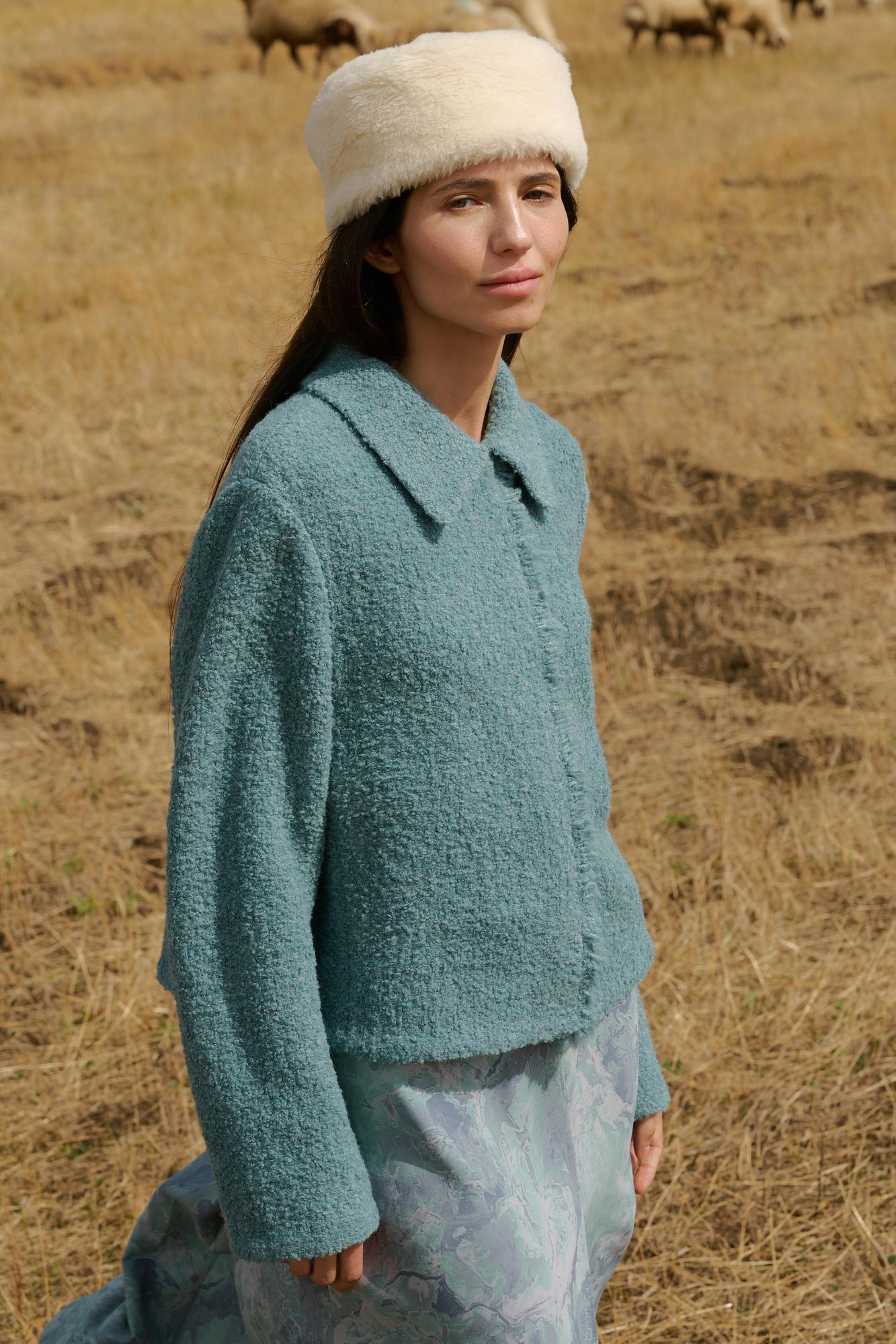 Жакет с кашемиром UNA OCEAN