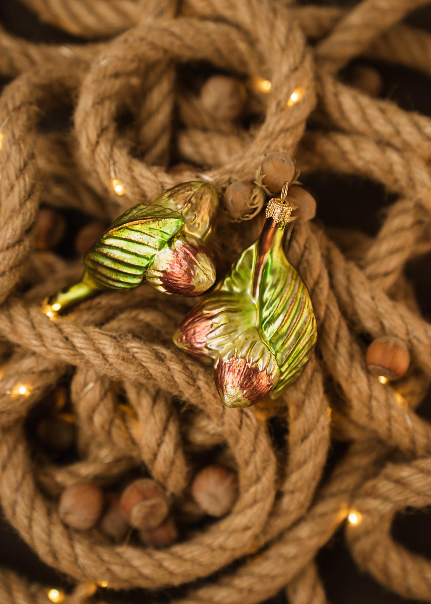 Елочная игрушка "Фундук"