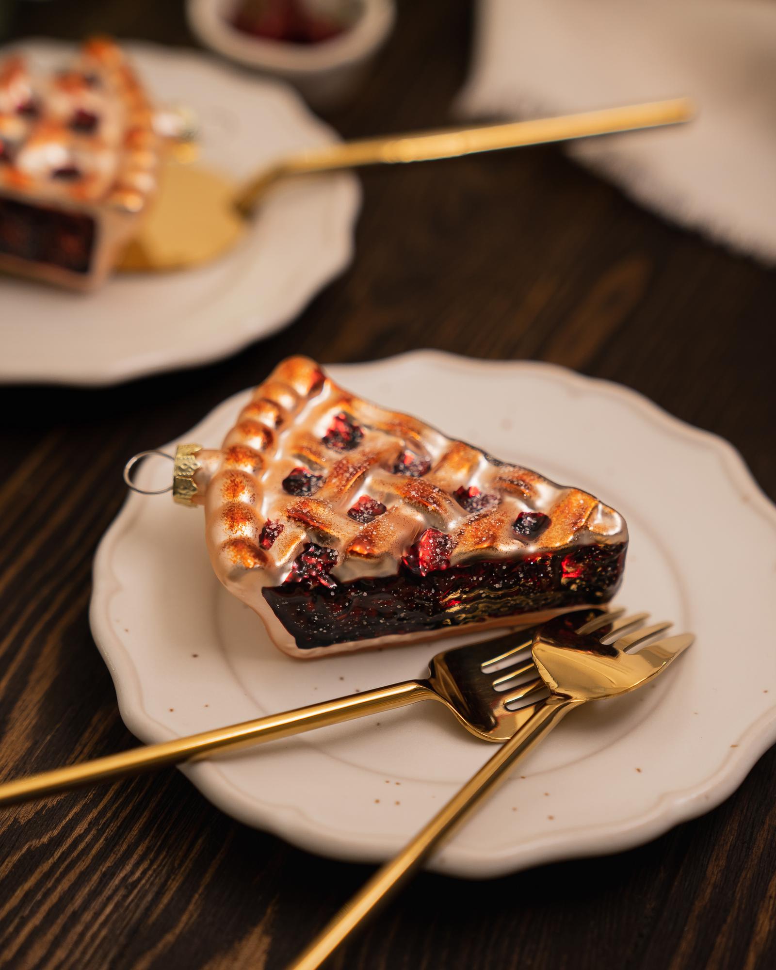 Елочная игрушка "Тарт"