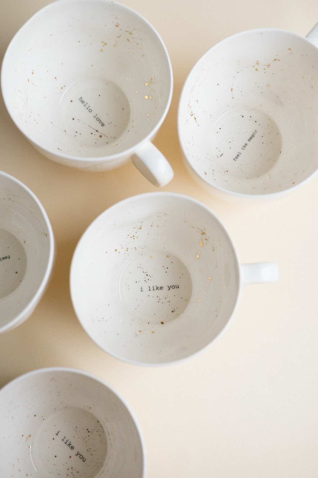 Чашка с секретной надписью