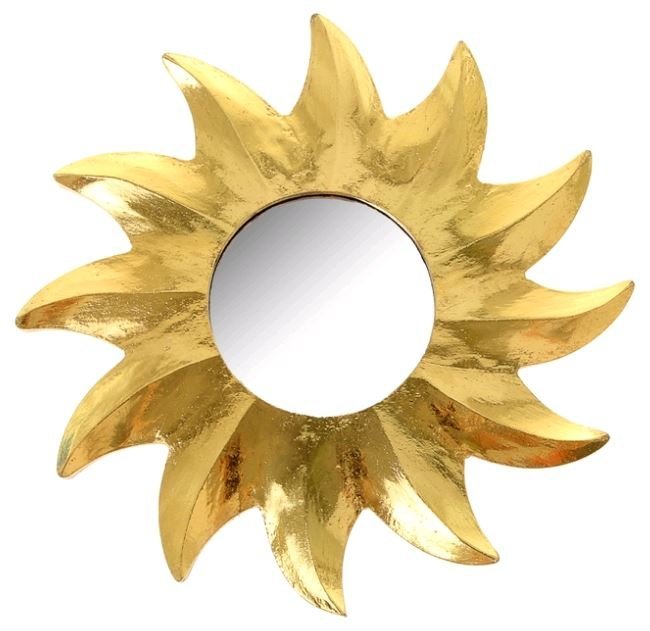 Зеркало Золотое солнышко 25 см