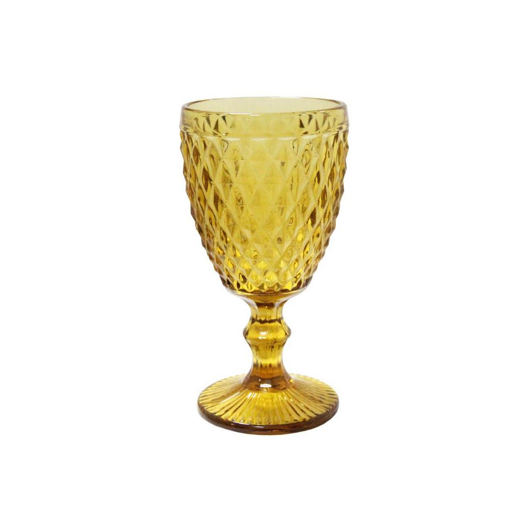 Бокал для вина Северное сияние янтарный 350 мл