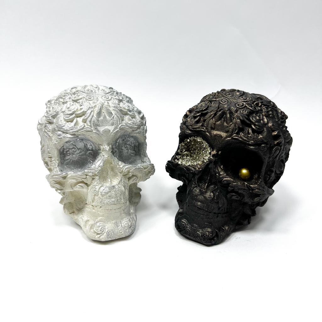 Фигура Череп декоративный резной 10,5 см