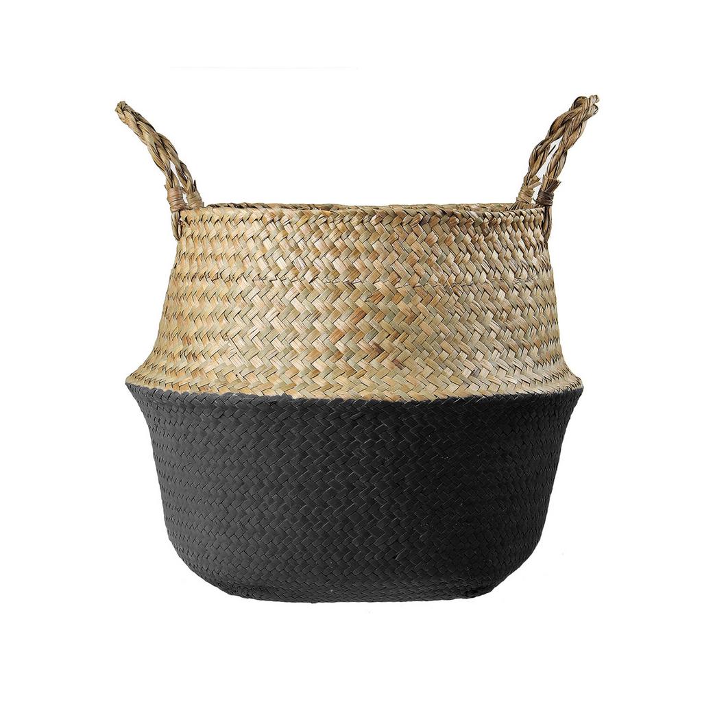 Корзина складная с черным основанием 32х28 см