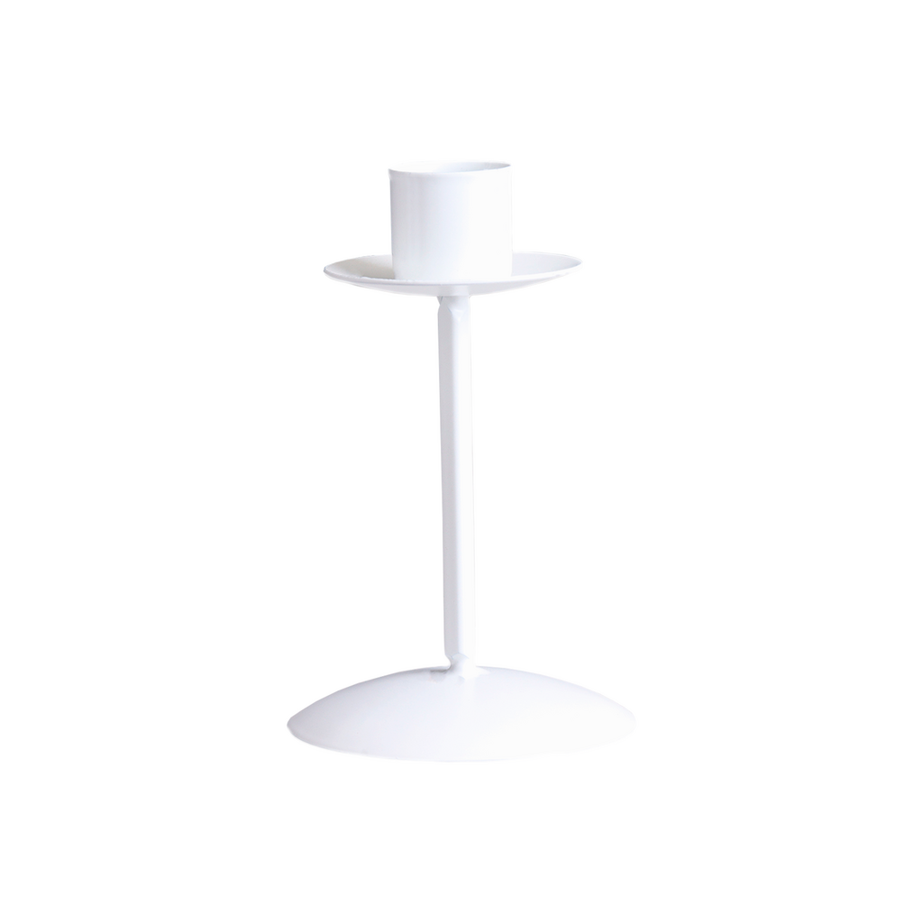 Подсвечник Боб белый 12 см