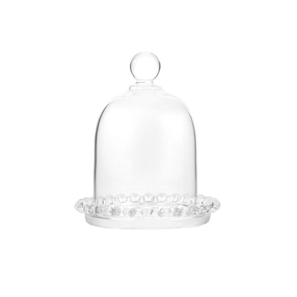 Лимонница стеклянная с крышкой 10х9,4 см