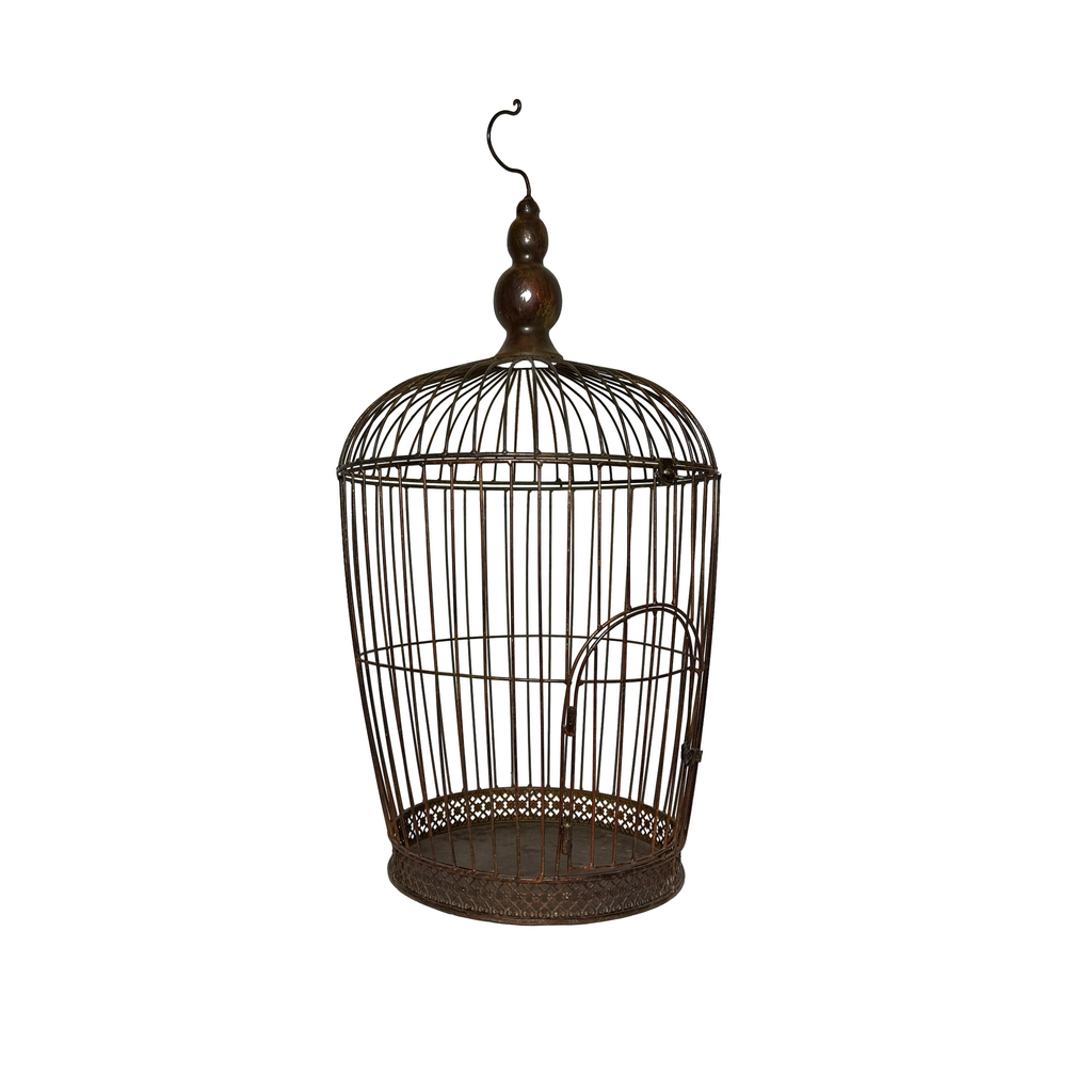 Винтаж Клетка металлическая 85х40 см