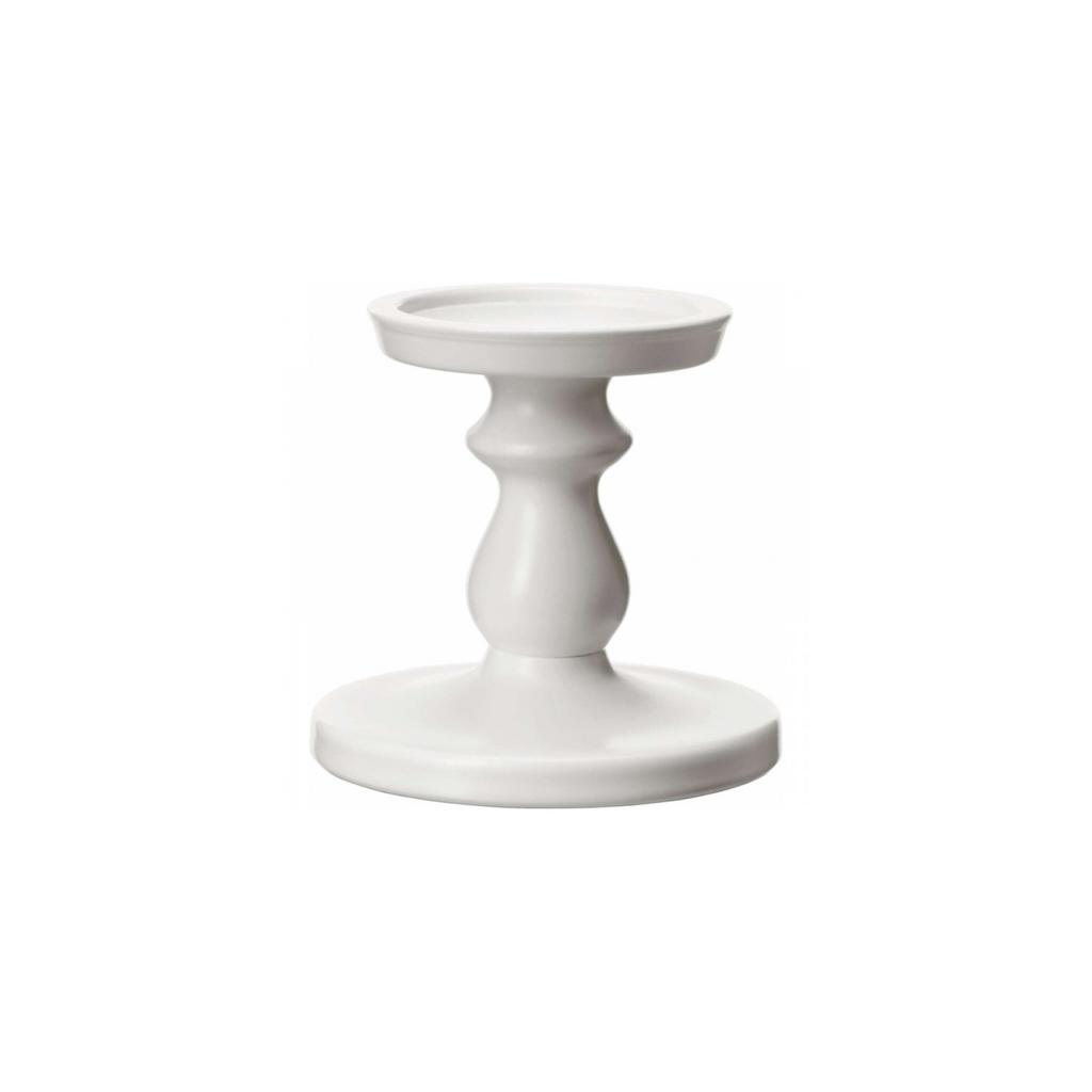 Подсвечник белый Эрсетта 13 см