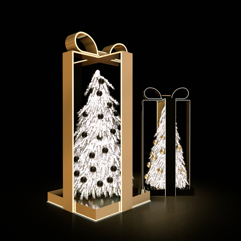 Рождественский подарок  №6 S | M