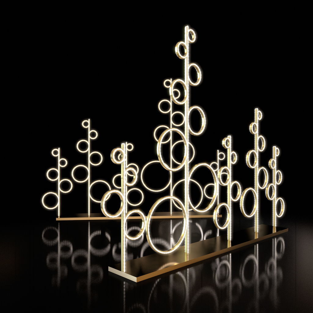 Световая инсталляция №5