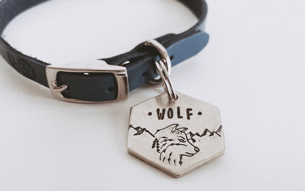 Адресник Wolf