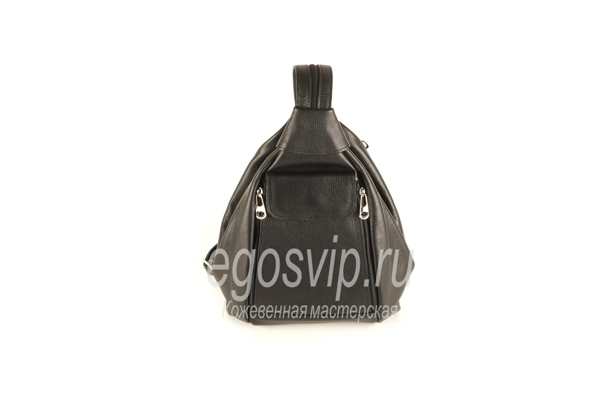 Женский кожаный рюкзак трансформер / EGOS модель 33