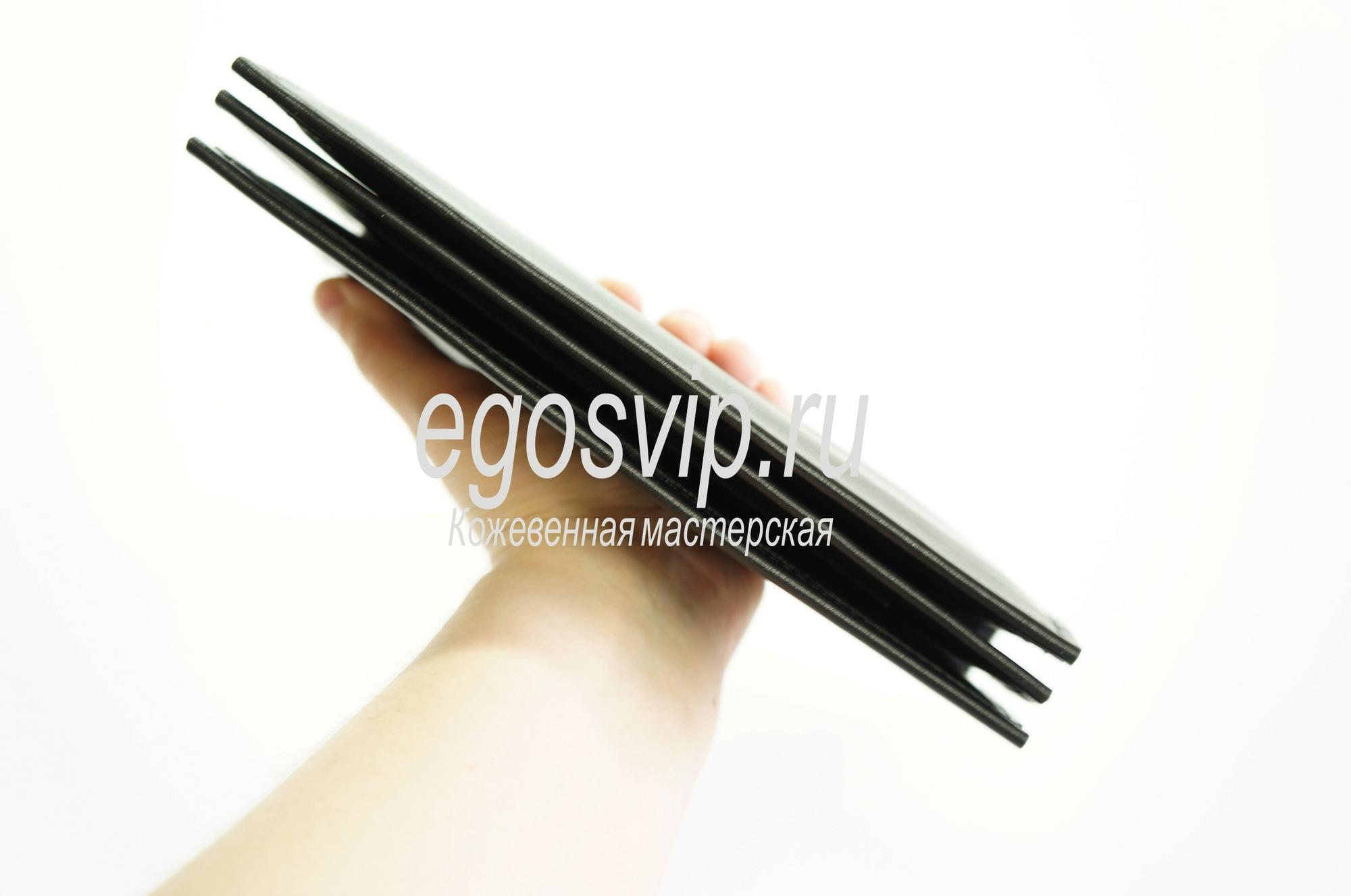 Портмоне-клатч кожаное 21 карман /с невидимым магнитом / модель 83 -01 черный