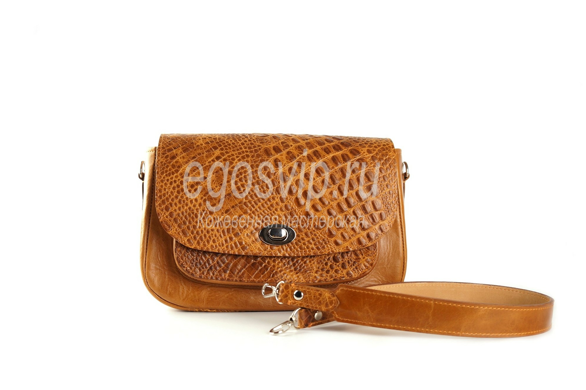 женская кожаная сумка EGOS/ дизайнерские сумки