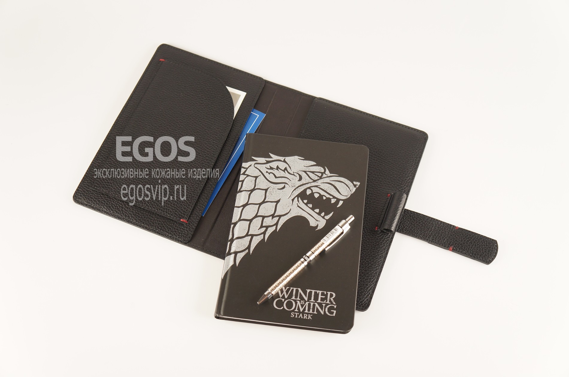 Кожаный ежедневник органайзер / модель 98-10