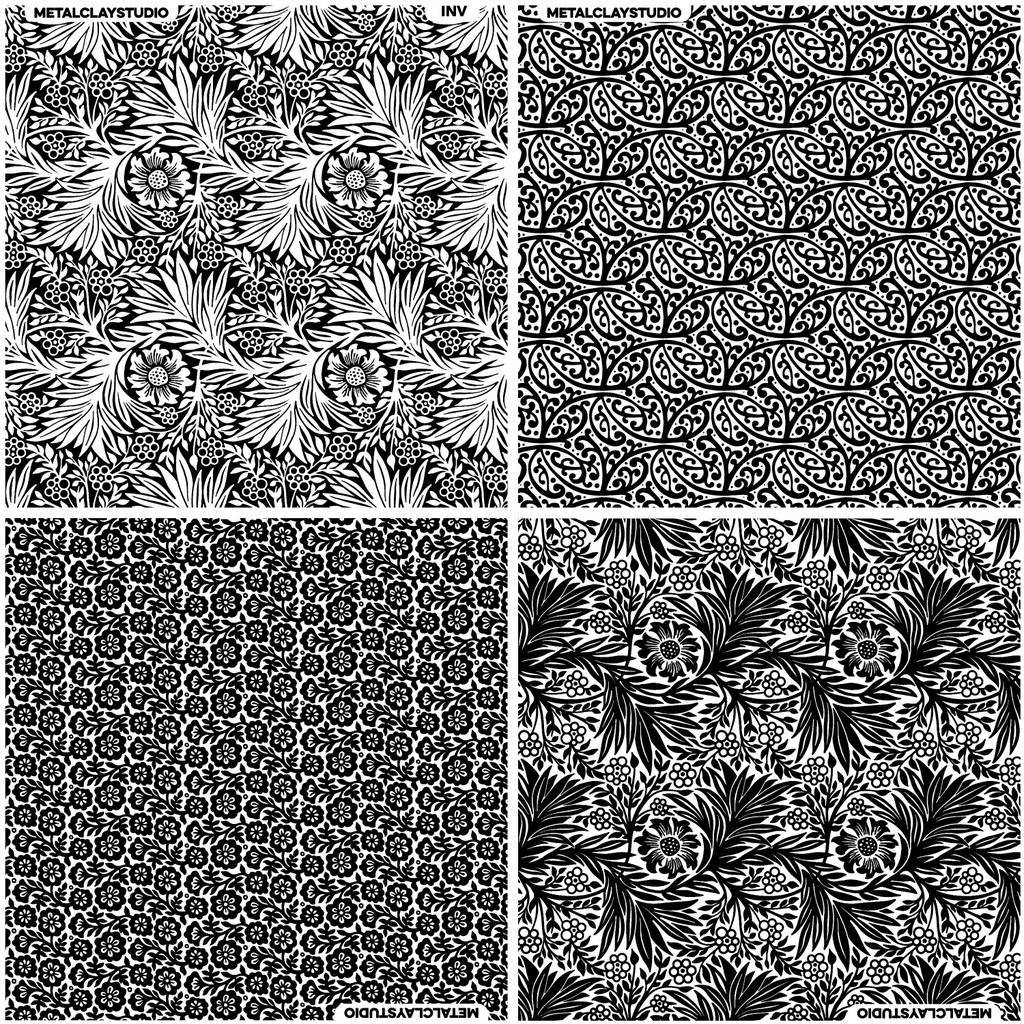 Текстура из полимерной резины ASSORTED 4in1 #38