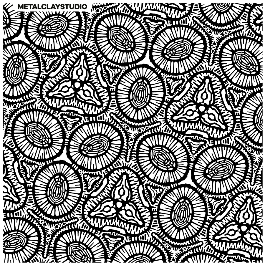 Текстура из полимерной резины ABS#052