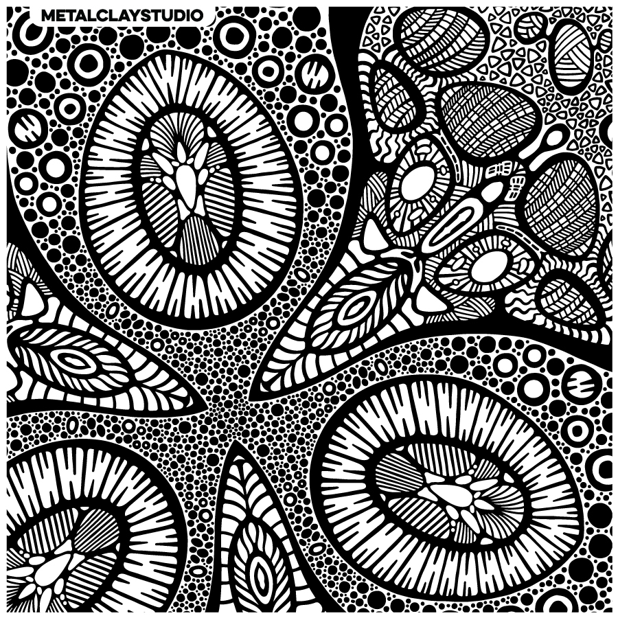 Текстура из полимерной резины ABS#048