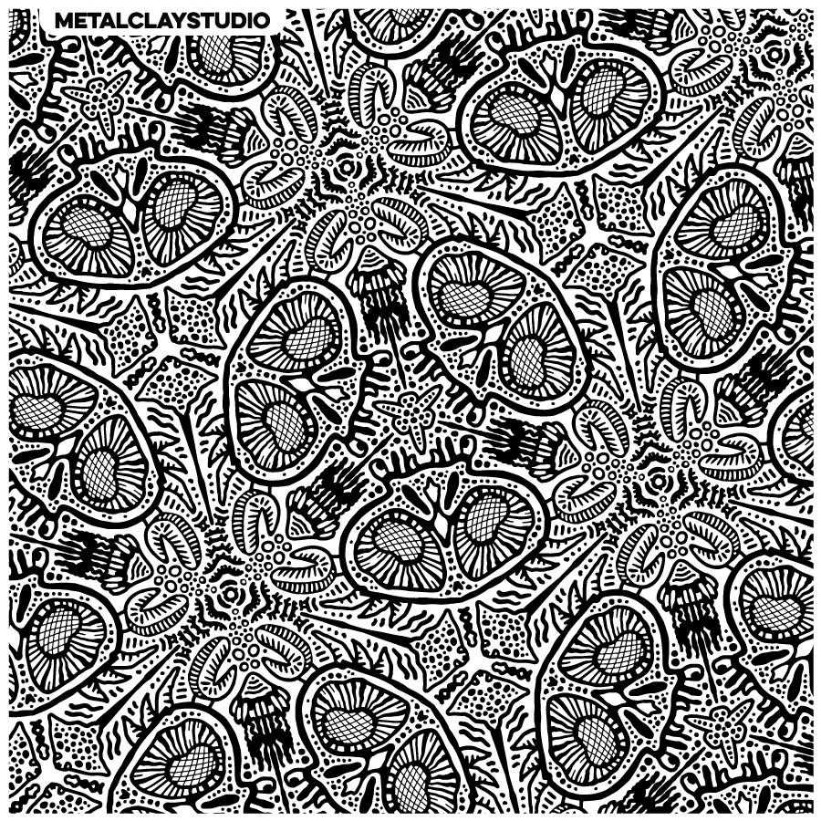 Текстура из полимерной резины ABS#041