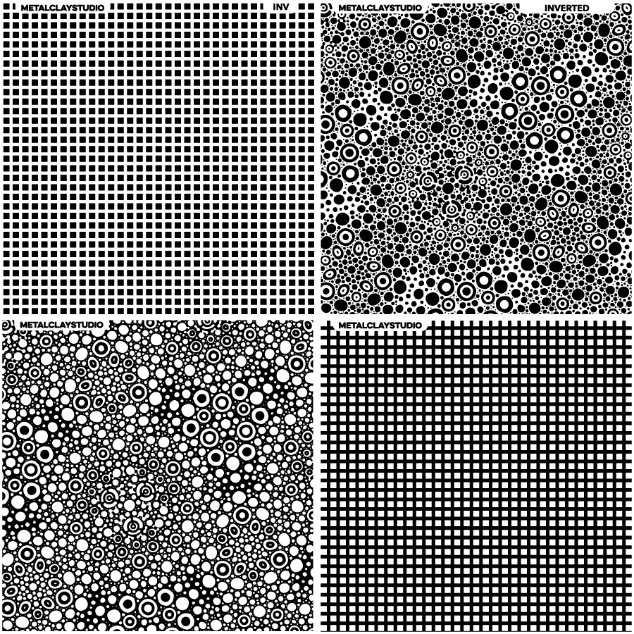 Текстура из полимерной резины ASSORTED 4in1 #21