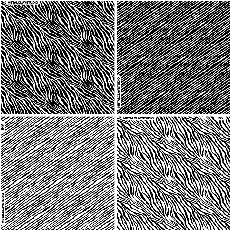 Текстура из полимерной резины ASSORTED 4in1 #17