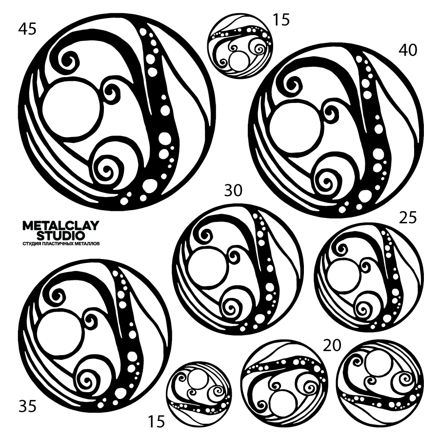 Текстура из полимерной резины ART#11