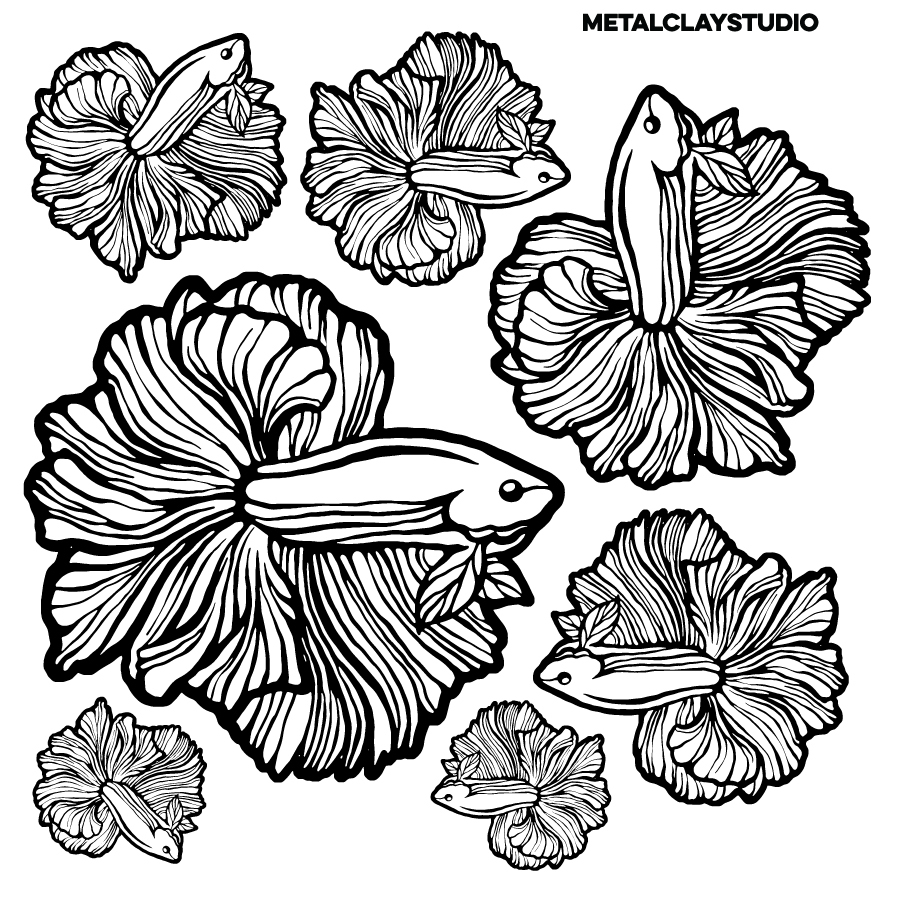 Текстура из полимерной резины FAUNA#24