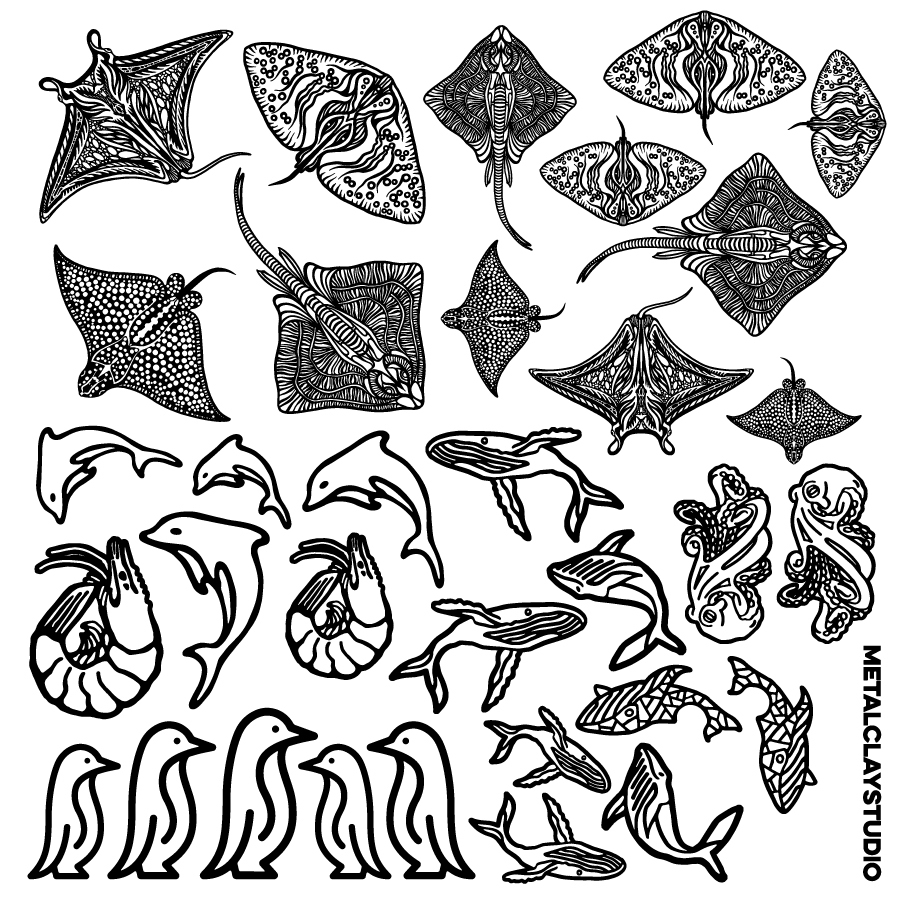 Текстура из полимерной резины FAUNA#08