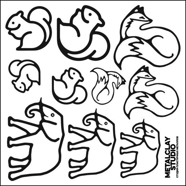 Текстура из полимерной резины FAUNA#01