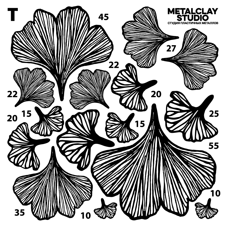 Текстура из полимерной резины FLORA#07