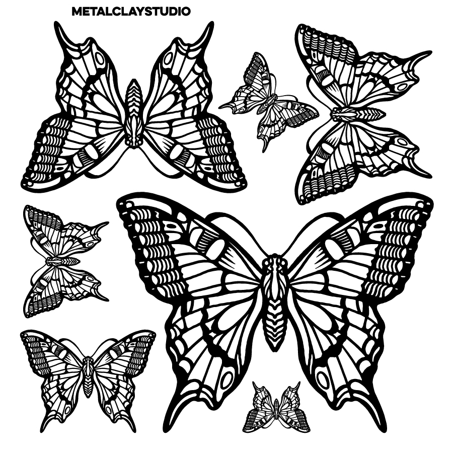 Текстура из полимерной резины INSECTS#19