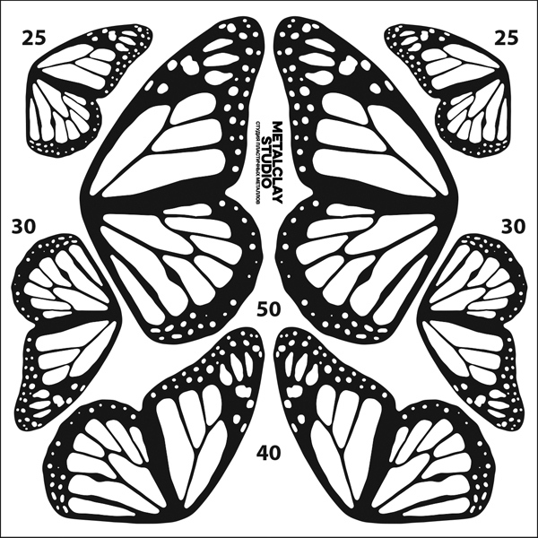 Текстура из полимерной резины INSECTS#08