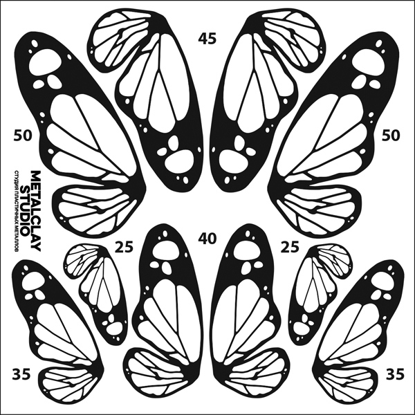Текстура из полимерной резины INSECTS#07