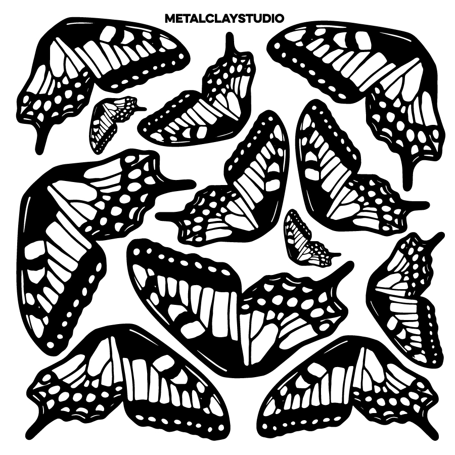 Текстура из полимерной резины INSECTS#06