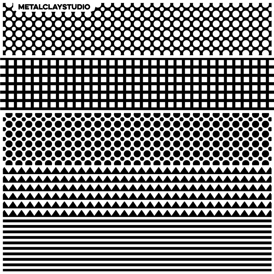 Текстура из полимерной резины RINGS#10