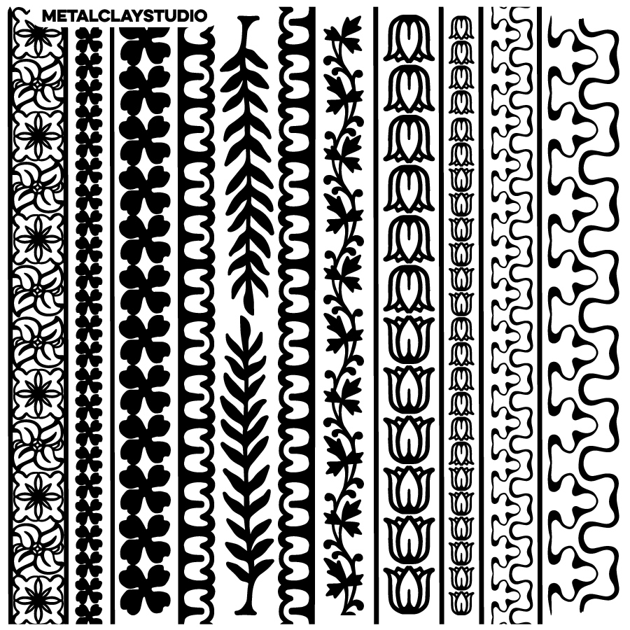 Текстура из полимерной резины RINGS#07