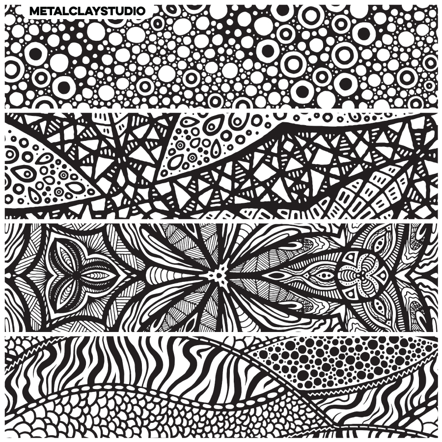 Текстура из полимерной резины RINGS#03