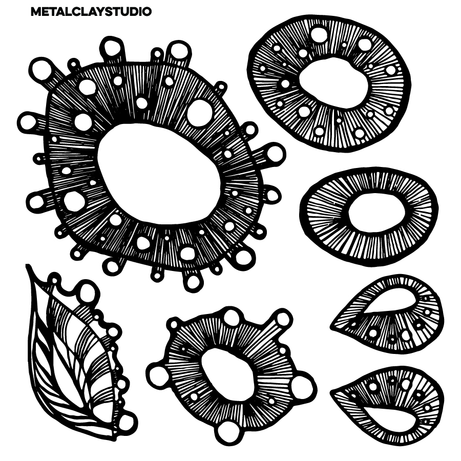 Текстура из полимерной резины SPACE#04