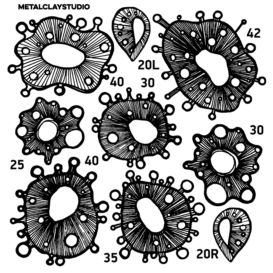 Текстура из полимерной резины SPACE#03