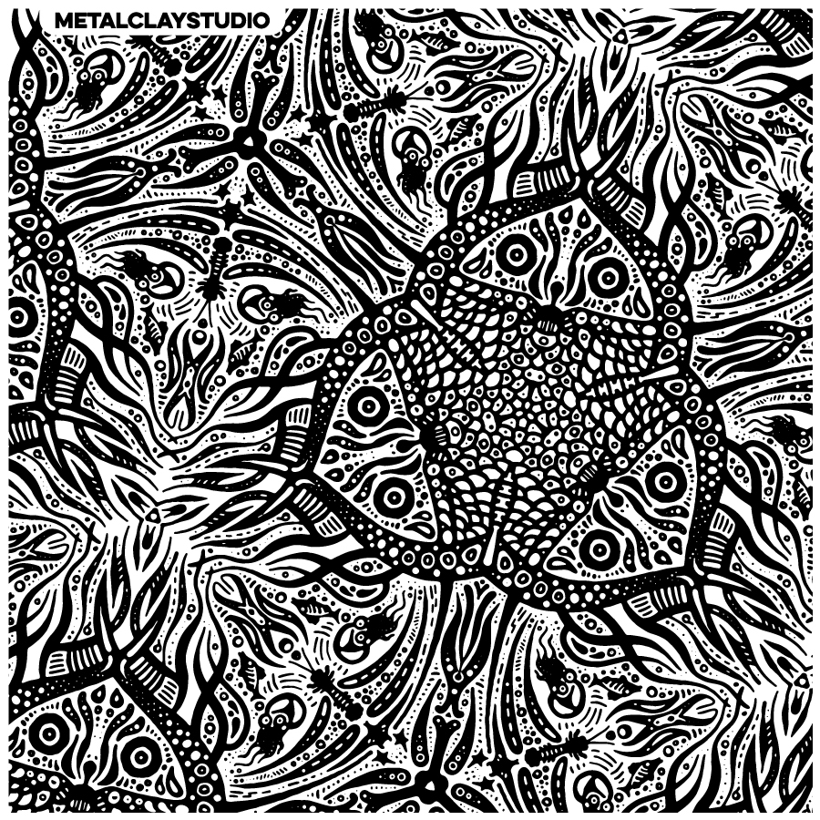 Текстура из полимерной резины ABS#002