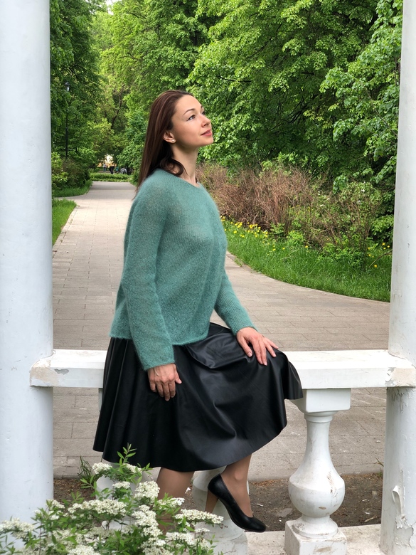 Мохеровый джемпер «Amore»