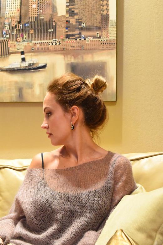 Мохеровый джемпер «Candy_floss»