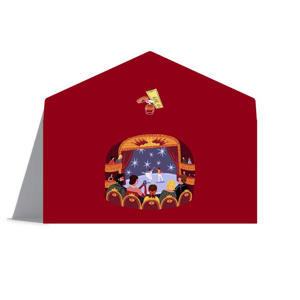 Конверт для денег "Театр"