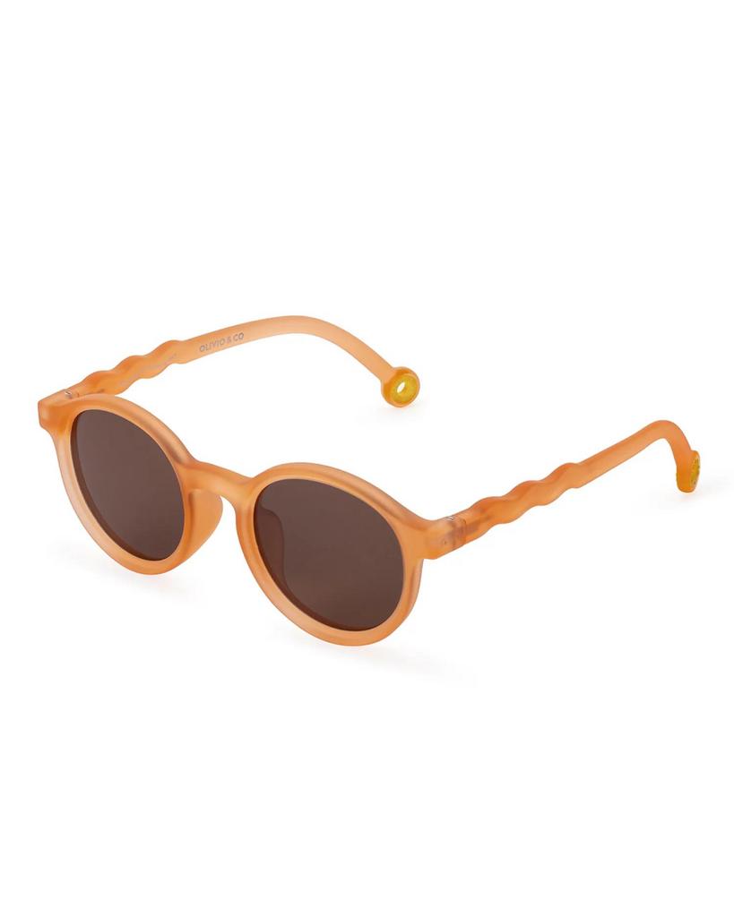 Очки JUNIOR Oval Sunglasses-Citrus Garden-Grapefruit Pink-5-12 лет
