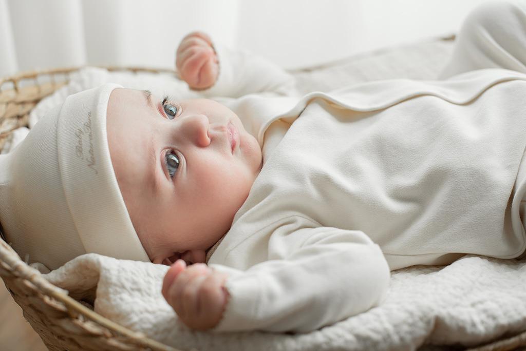 Комплект для новорожденных (боди, комбинезон, шапочка) на рост 45см