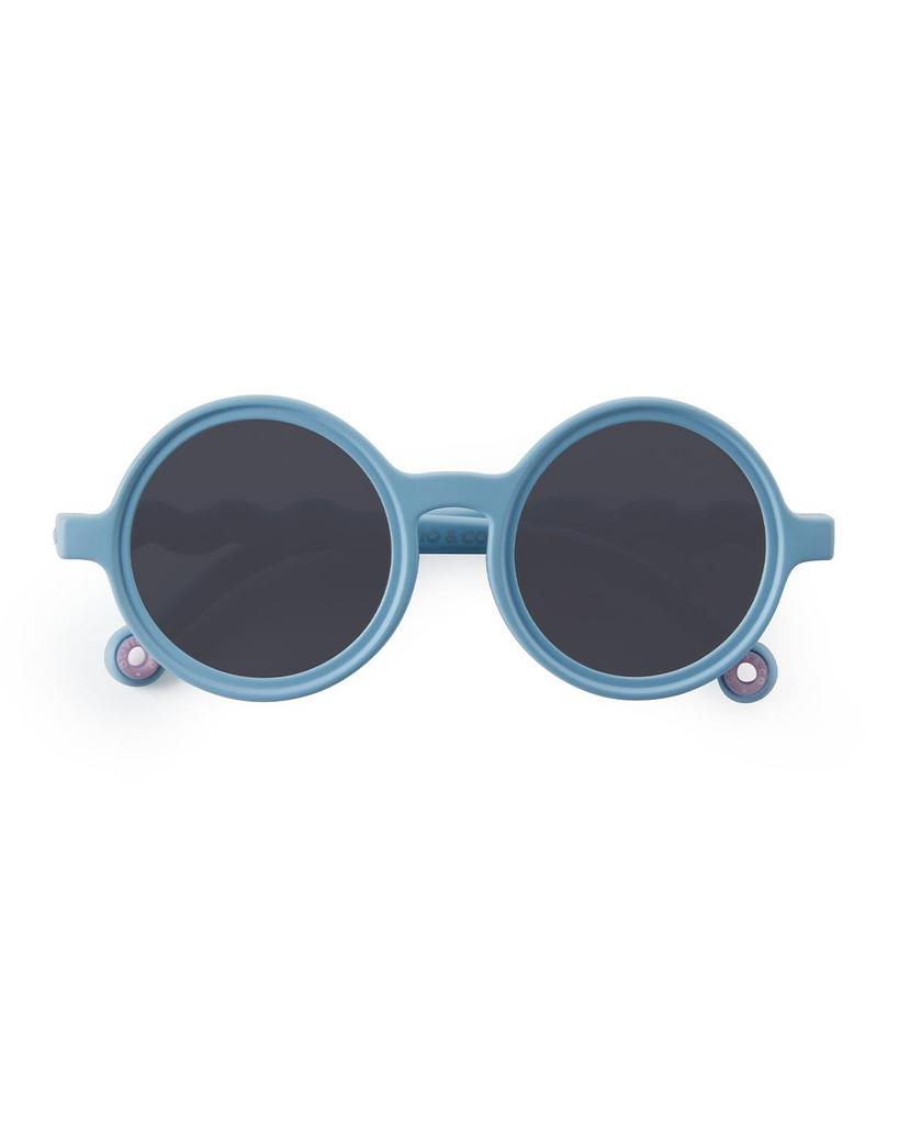 Очки BABY Round Sunglasses-Classic Olivio-Reef Blue 0-24 месяцев