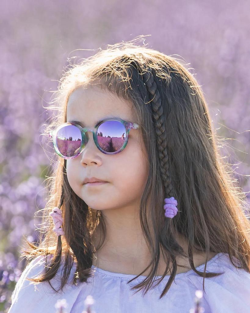 Очки KIDS Oval Sunglasses-Classic Olivio-Wild Flower-3-5Y