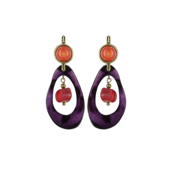 серьги nature bijoux